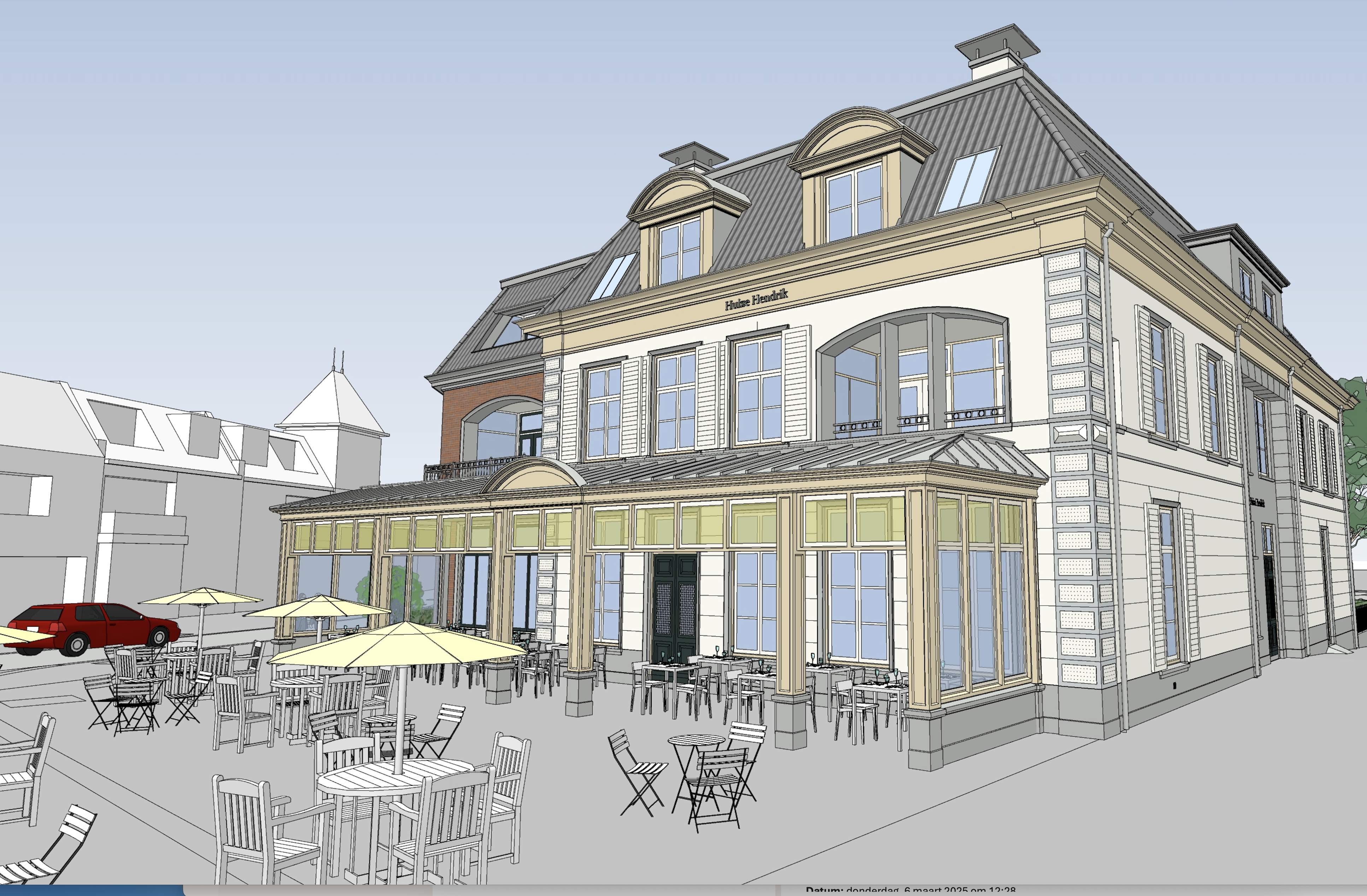 BOUW HUIZE HENDRIK VAN START